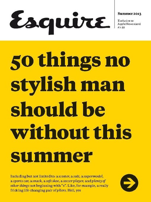 Title details for 50 Things No Man Should Be Without by Hearst Magazines UK - Available